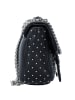 Seidenfelt Jomala Schultertasche 24 cm black with tiny rivets