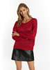 faina Pullover in Rot