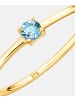Diamant L'éternel Ring aus 375 Gelbgold mit Topas