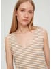 s.Oliver T-Shirt in 84G4_sandstein
