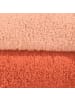 Erwin Müller Frottier, Jacquard Duschtuch 2er-Pack Bühl in apricot/orange