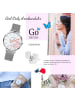 Girl Only Armbanduhr-Analog silber mittel (ca. 35mm) Girl Only GO