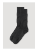 Hessnatur Merino-Socke in schwarz