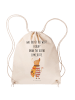 Mr. & Mrs. Panda Tasche Nachtfalter Fähnchen mit Spruch in Creme