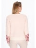Usha Women Cardigan in beige light rose