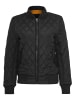 Urban Classics Urban Classics Damen Ladies Diamond Quilt Nylon Jacket in black