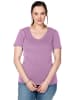 sheego T-Shirt in orchidee