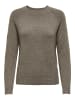 ONLY Strickpullover in Brownie