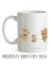 Mr. & Mrs. Panda Tasse Waldtiere Aloha ohne Spruch in Weiß
