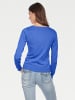 Heine Rundhalspullover in royalblau