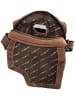 Greenburry Bodybag Vintage Revolver Bag in Sattelbraun