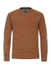 Redmond Rundhals-Pullover in braun