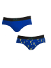 Kisses and Love 2er-Set: Slip in Blue
