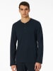 Schiesser Longsleeve Mix + Relax in nachtblau