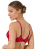 Lisca Schalen BH in red