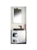 ebuy24 Badmöbelset HausaBL weiß weiß 52 x 34 cm