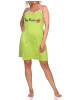NORMANN Spaghetti Nachthemd Neglige - 85863 in grün