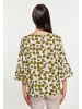 Albee Women Bluse in Wollweiss Mehrfarbig