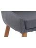 MCW 2er-Set Retro-Esszimmerstuhl B44, Stoff/Textil dunkelgrau