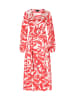 faina Damen Kleid in Rot Wollweiss