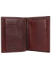 Esquire Toscana Geldbörse RFID Schutz Leder 9.5 cm in coffee