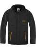 Normani Outdoor Sports Herren Windjacke Tuuli in Schwarz/Orange