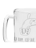 Mr. & Mrs. Panda Bierseidel Kaktus Mama mit Spruch in Transparent