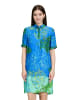 Betty Barclay Hemdblusenkleid mit Knopfleiste in Green/Blue