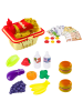 Wisam® Shop Set Kasse Warenkorb Lebensmittel Lichter Sounds Bunte