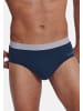 Sloggi Slip / Unterhose GO ABC 2.0 in Schwarz / Navy