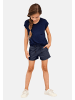 name it Shorts 2er-Set mit Taschen verstellbarer Bund in Dunkelblau-2