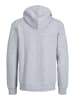 JACK & JONES PLUS Kapuzenjacke in Light Grey Melange