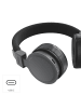 Hama Freedom Lit III, On-Ear, Schwarz in Schwarz