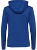 Hummel Hoodie Hmlauthentic Poly Zip Hoodie Woman in TRUE BLUE