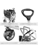 tectake Faltbarer Handwagen Nico mit Tragetasche Belastbarkeit 80kg