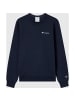 Champion Longsleeve Crewneck Sweatshirt in Marine
