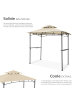 tectake Grillpavillon, inklusive 8 Heringen und 6 Haken, 240 x 150 x 250 cm