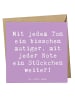 Mr. & Mrs. Panda Deluxe Karte Spruch Ein neues Musikinstrument l... in Lavendeltraum