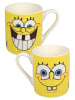 SpongeBob Spongebob Schwammkopf Tasse Kinder Smile Kinderbecher Becher 230 ml in gelb