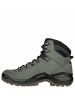 LOWA SHOES "Renegade Evo GTX Mid" in dunkelgrau/schwarz