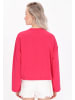 IZIA Women Sweatshirt in fuchsia