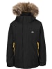Trespass Kinder Winterjacke "Wyald Rainwear Jacket" in Schwarz