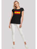F4NT4STIC T-Shirt Spain Spanien Flagge distressed in schwarz