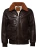 TOP GUN Lederjacke TG2023002 in braun