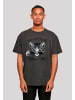 F4NT4STIC Oversize T-Shirt Kätzchen You Gotta Be Kitten Me! in schwarz