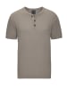 John Devin Kurzarmshirt in taupe