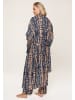 Linga Dore Kimono in Tie dye dark denim/apricot