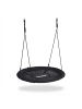 relaxdays Nestschaukel in Schwarz – 100 cm