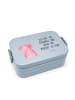 Mr. & Mrs. Panda MEPAL Bentobox Axolotl Niedlich Motiv mit Spruch in Blau Pastell
