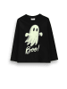 Coccodrillo Langarmshirt Halloween in schwarz